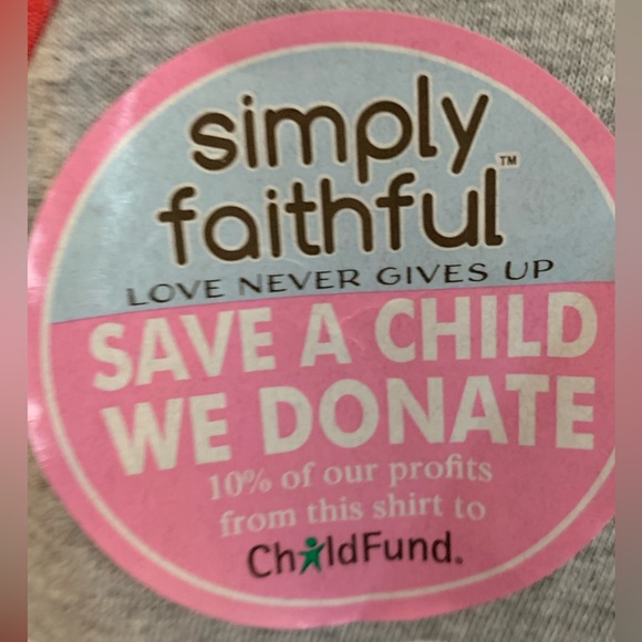 Simply Faithful 3/4 Length Sleeve - Picture 5 of 6